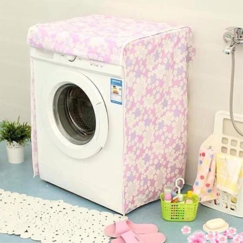 Áo trùm bọc máy giặt cửa ngang 9 đến 12kg chống thấm nước chống bụi loại dày cao cấp