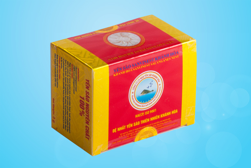 YẾN SÀO SANVINEST KHÁNH HÒA CHÍNH HIỆU TINH CHẾ - HỘP 3 GRAM