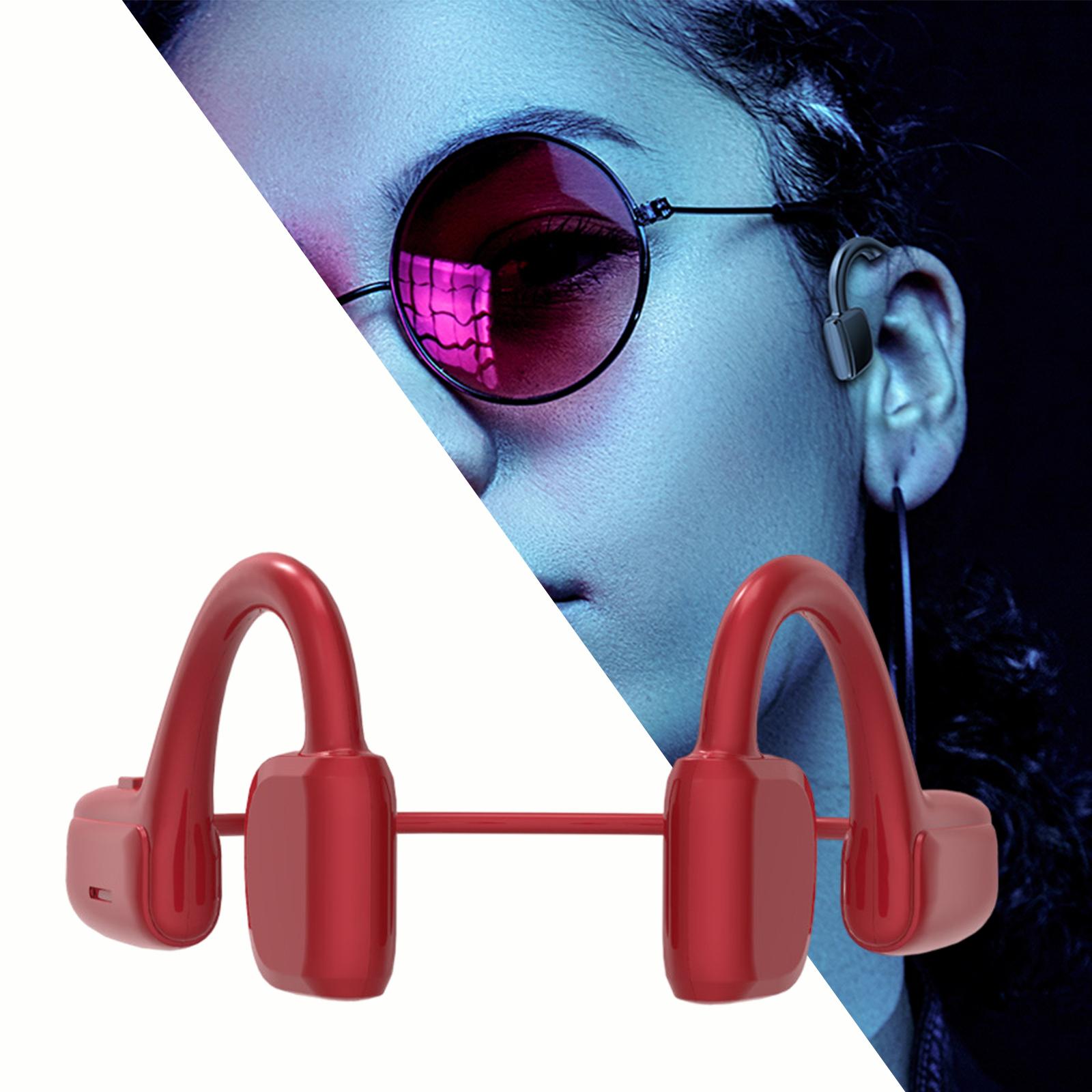 Bone Conduction Wireless Headsets Sport Bluetooth Headphones Ear Hook