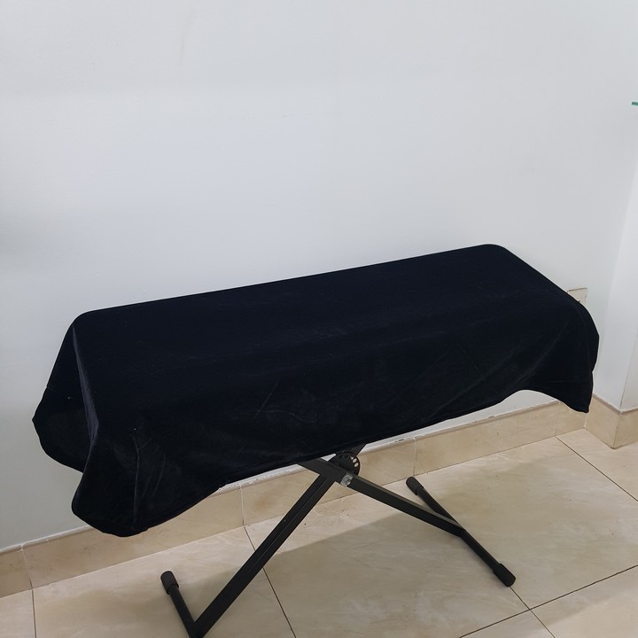 Khăn phủ đàn Piano điện Organ loại 76 phím kích thước 117 x 40 cm