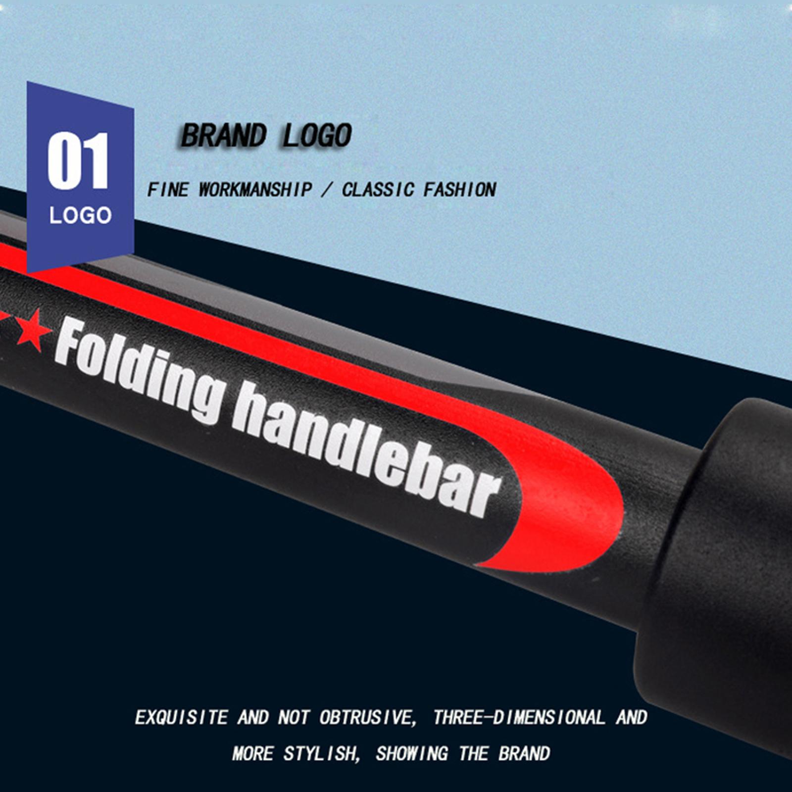 Bike Folding Handlebar Aluminum Alloy Electric Scooter MTB Road Bicycle Handlebars Quick Release Foldable Handle Bar 31.8mm/25.4mm