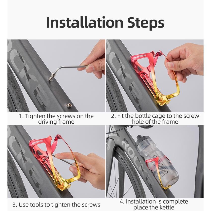 Giá Đỡ Bình Nước Gắn Xe Đạp ROCKBROS Tiện Lợi