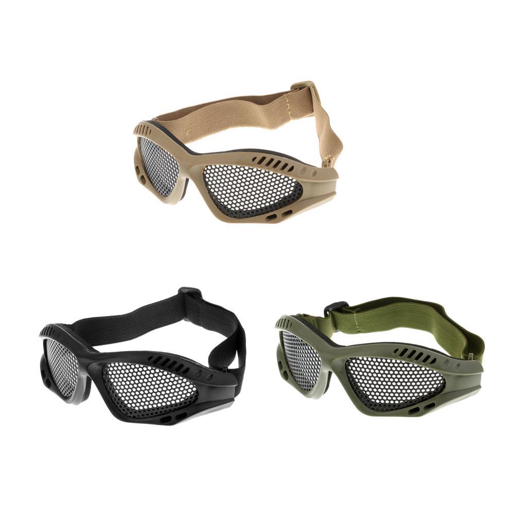 No Fog Wire Mesh Goggle / Safety Glasses Eye Protector
