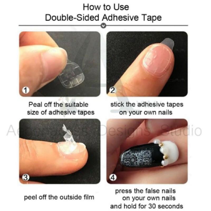 Miếng dán móng silicon nail, vỉ dán móng silicon ( có móng tay và móng chân )