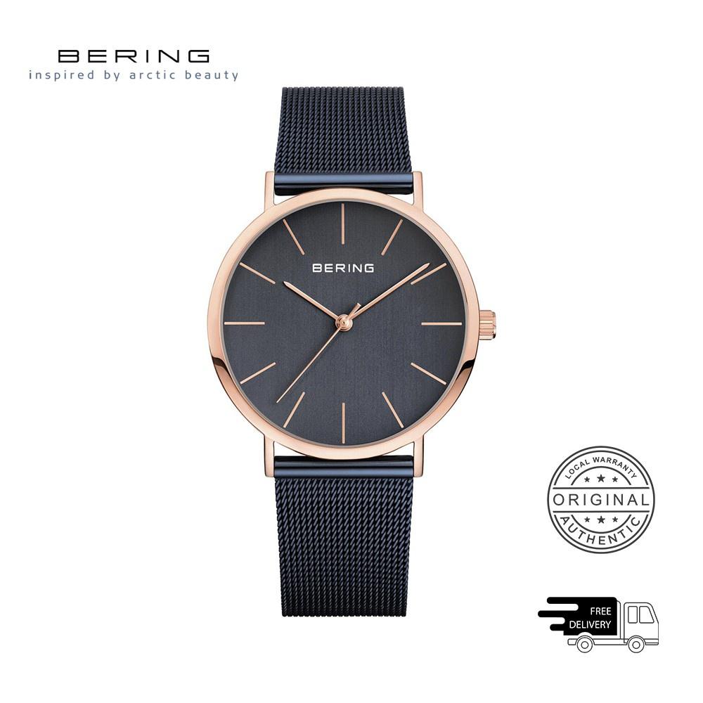 Đồng Hồ Nữ Bering Classic Màu Xanh Dương 13436-367