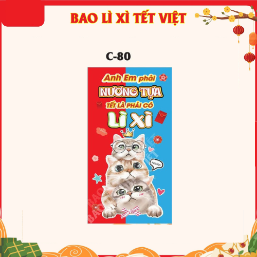 Bao Lì Xì 2023 Set 10 cái - C80