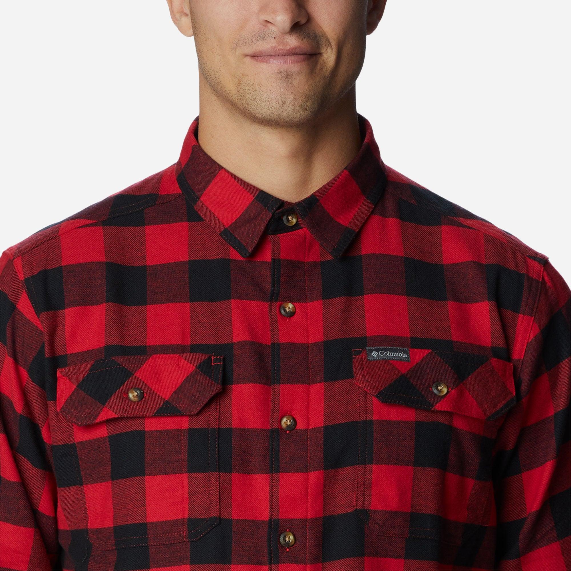 Áo sơ mi dài tay chống nắng nam Columbia Flare Gun Stretch Flannel - 1861585616