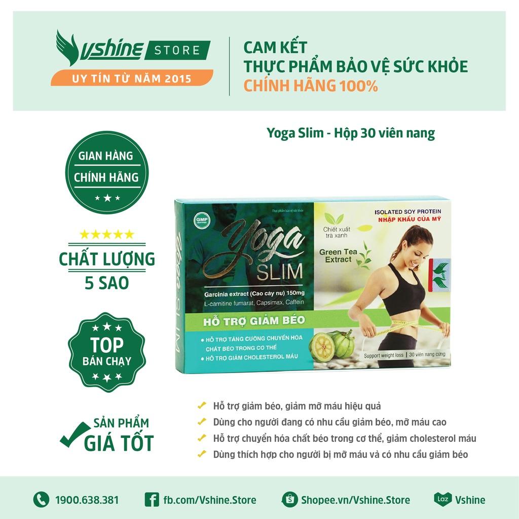 Viên uống lấy lại vóc dáng và giảm cholesterol Yoga Slim Vshine