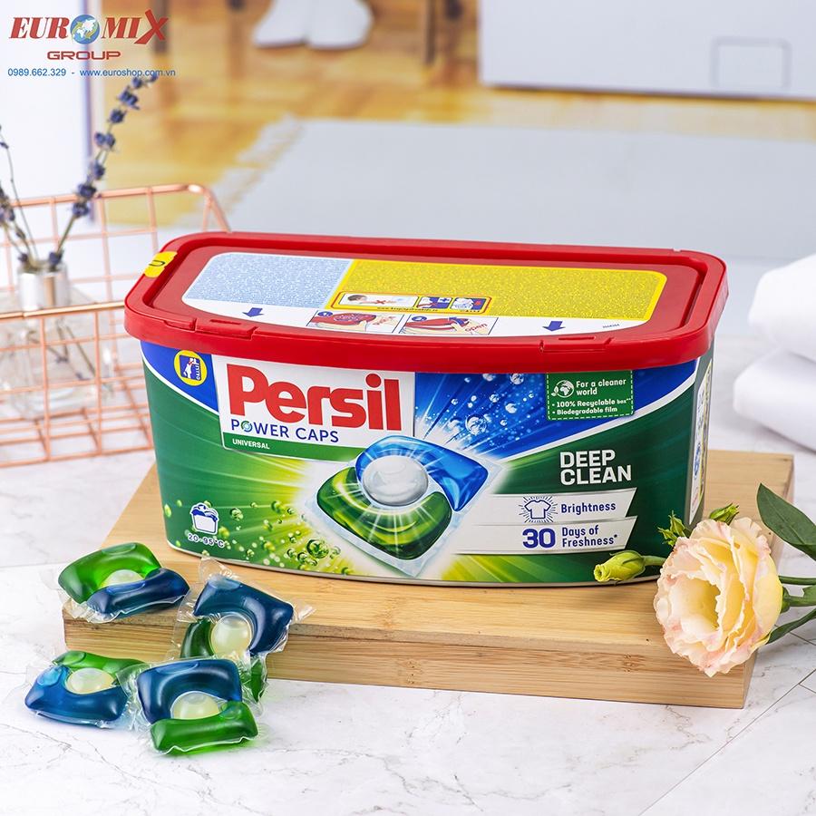 Viên Giặt Xả Persil Power Caps 26 Viên Expert