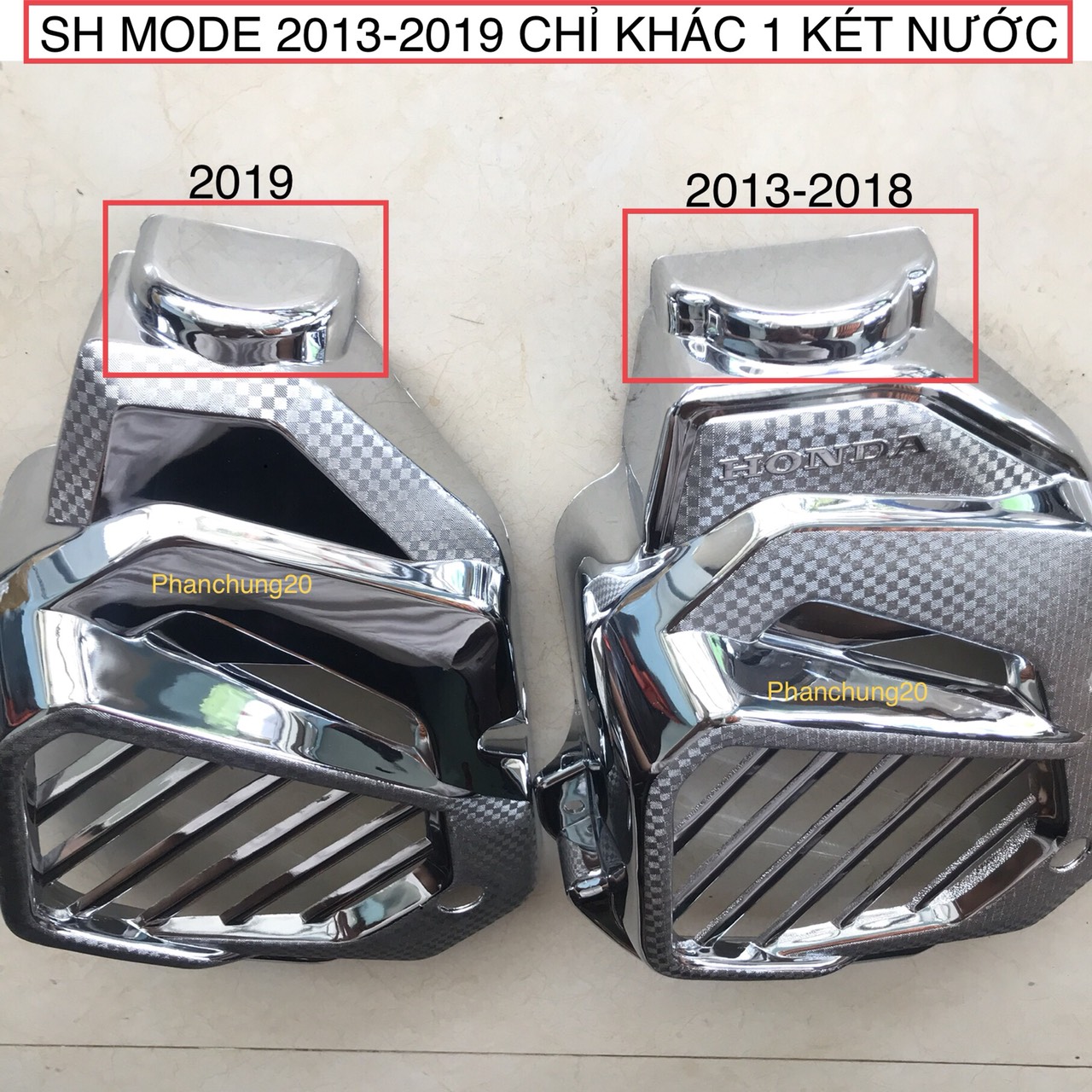 COMBO ỐP PHỤ KIỆN TRANG TRÍ DÙNG CHO ĐỜI XE SHMODE 2013 2014 2015 2016 2017 2018 VÀ 2019 CROM