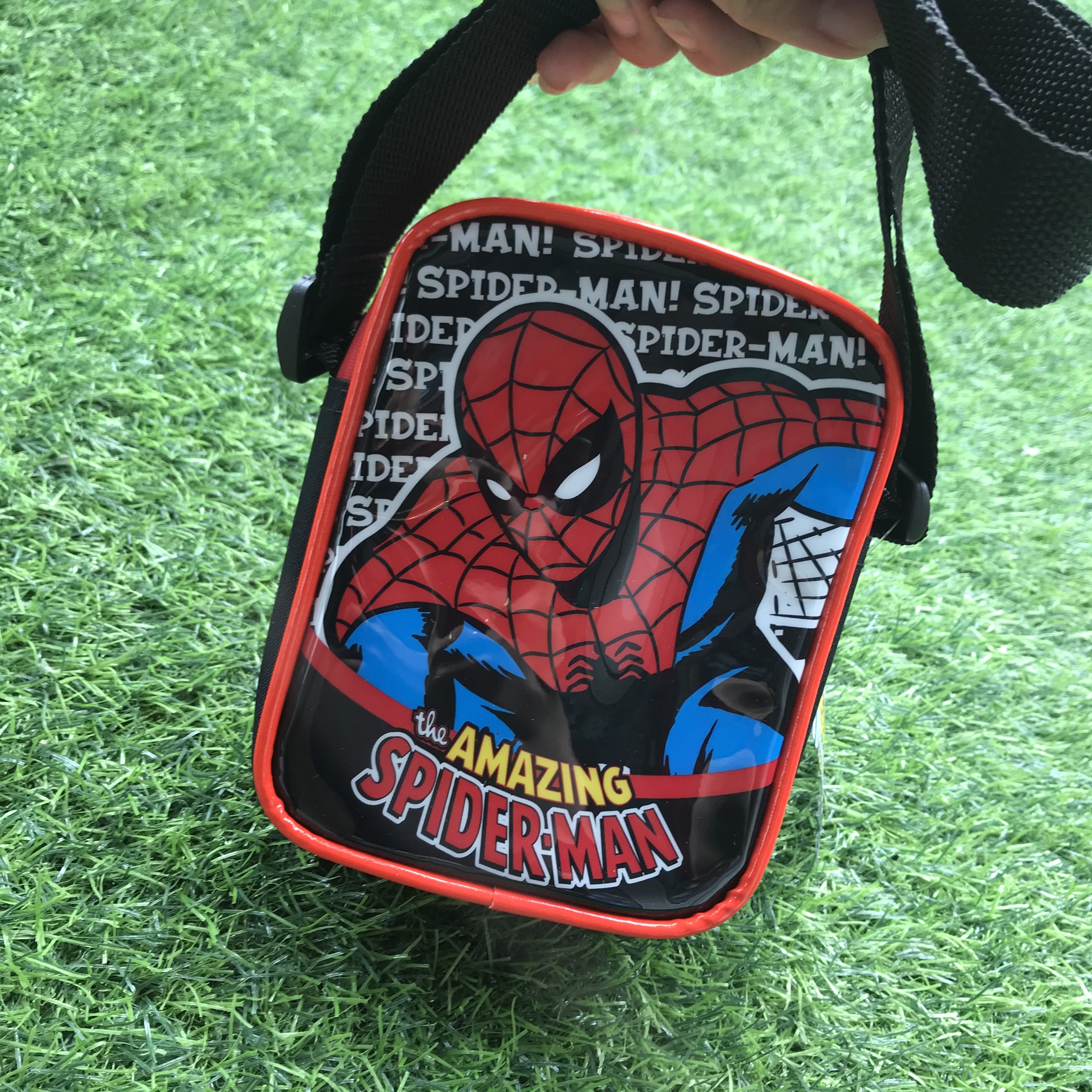 Túi đeo chéo hình người nhện cho bé trai - (Thái Lan) - R95SPNG3046