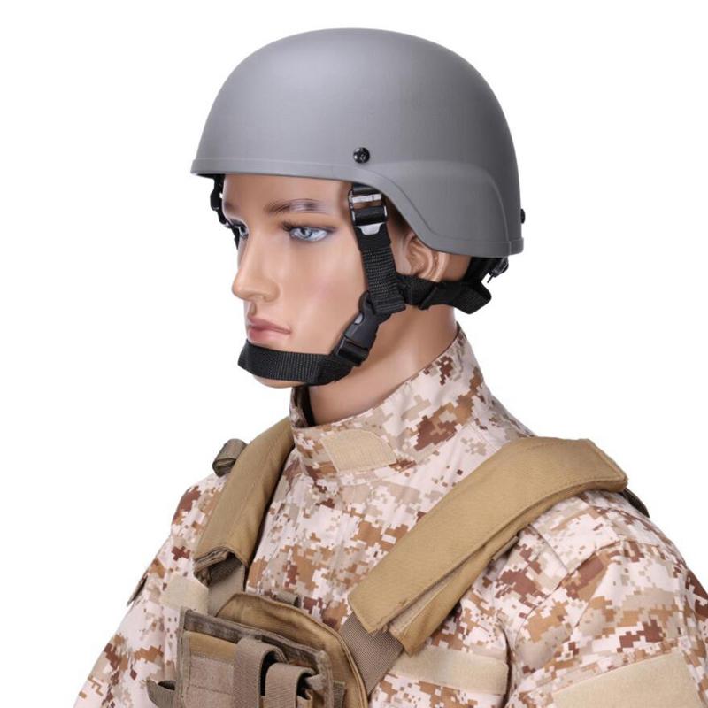2020 Mũ bảo hiểm quân sự Quân đội CP Chiến thuật mới cho Sơn Airsoft Hunting Color: black