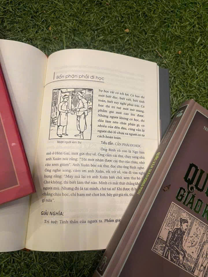 (Combo 3 cuốn) LUÂN LÝ GIÁO KHOA THƯ; SƠ HỌC LUÂN LÝ; QUỐC VĂN GIÁO KHOA THƯ – Trần Trọng Kim (chủ biên) – NXB Trẻ