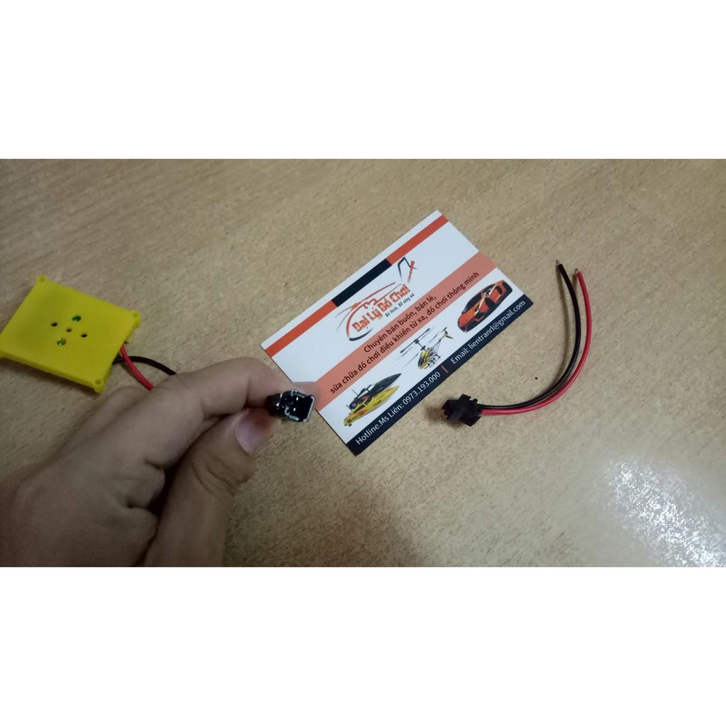 Pin năng lượng mặt trời điện áp 1V dung lượng 80mAh có kèm jack