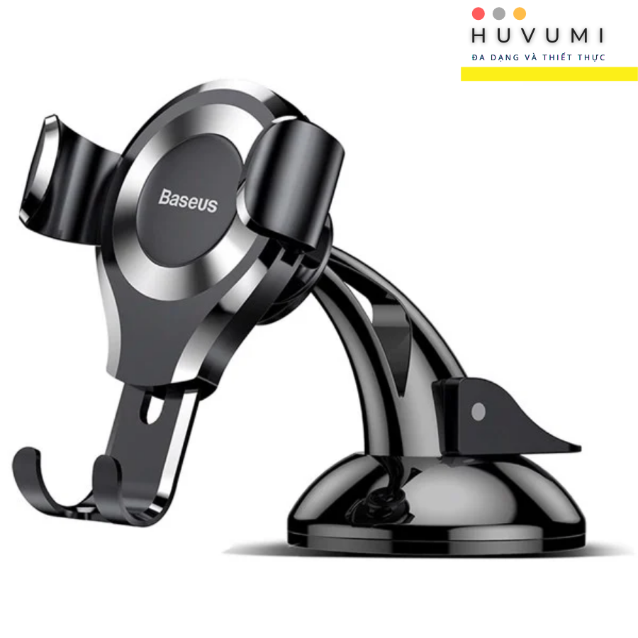 Bộ đế giữ điện thoại dùng trong xe hơi Baseus Osculum Type Gravity Car Mount LV374