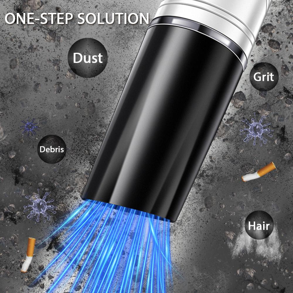 Máy Hút Bụi Ô Tô Công Suất Cao Không Dây Có Thể Gập Lại 120W 12000Pa