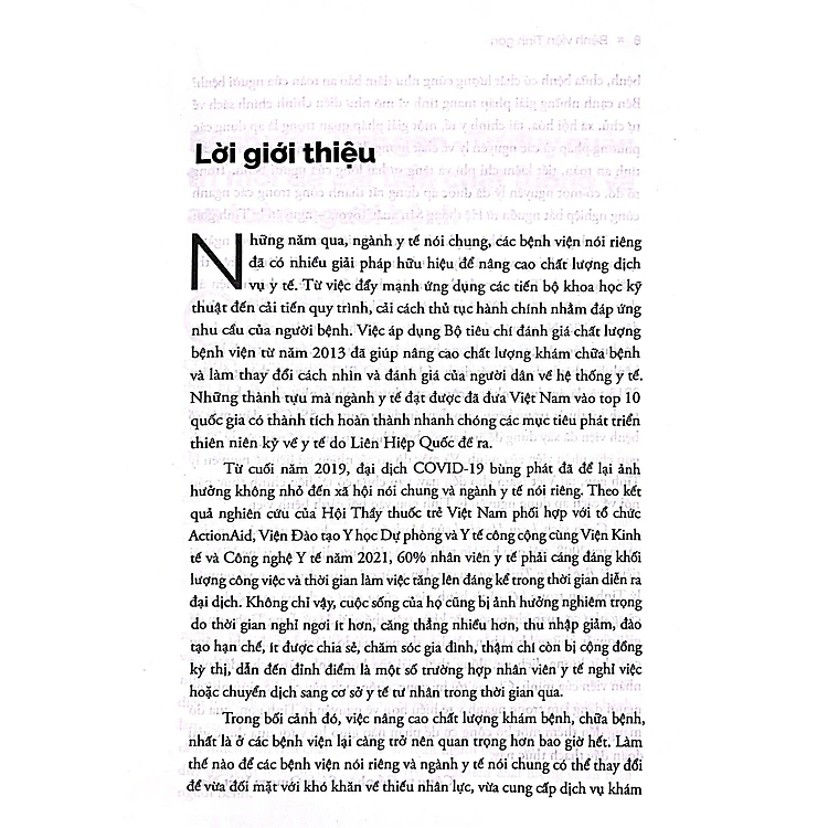 Sách Bệnh Viện Tinh Gọn