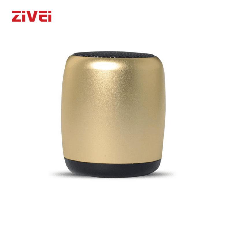 Zivei Small Bluetooth loa âm thanh nổi Color: Gold Woofer Size/Full-Range Size: 1.25"  Set Type: Speaker