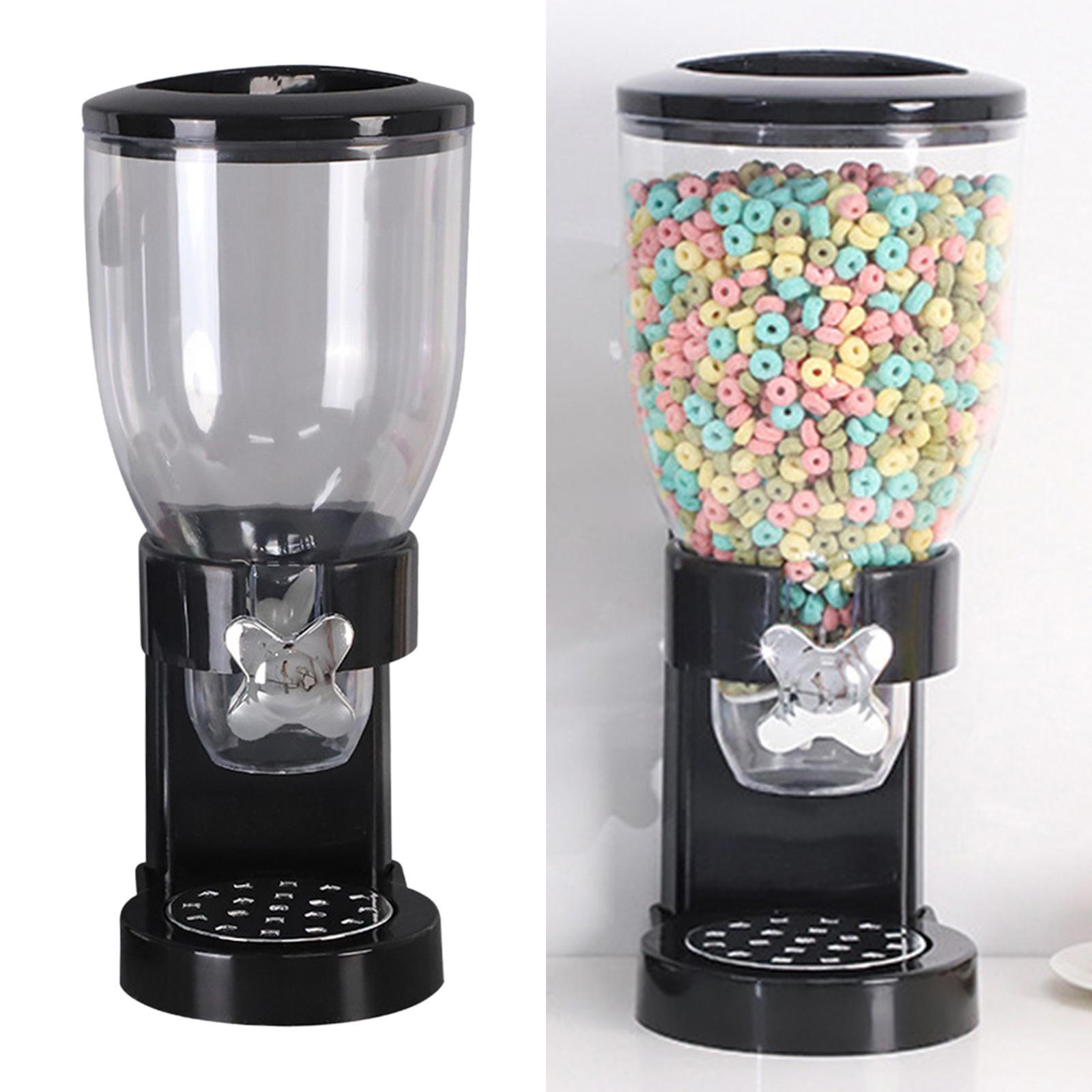 2pcs Cereal Dispenser Dry Food Storage Container for Hotel Lobby Pantry