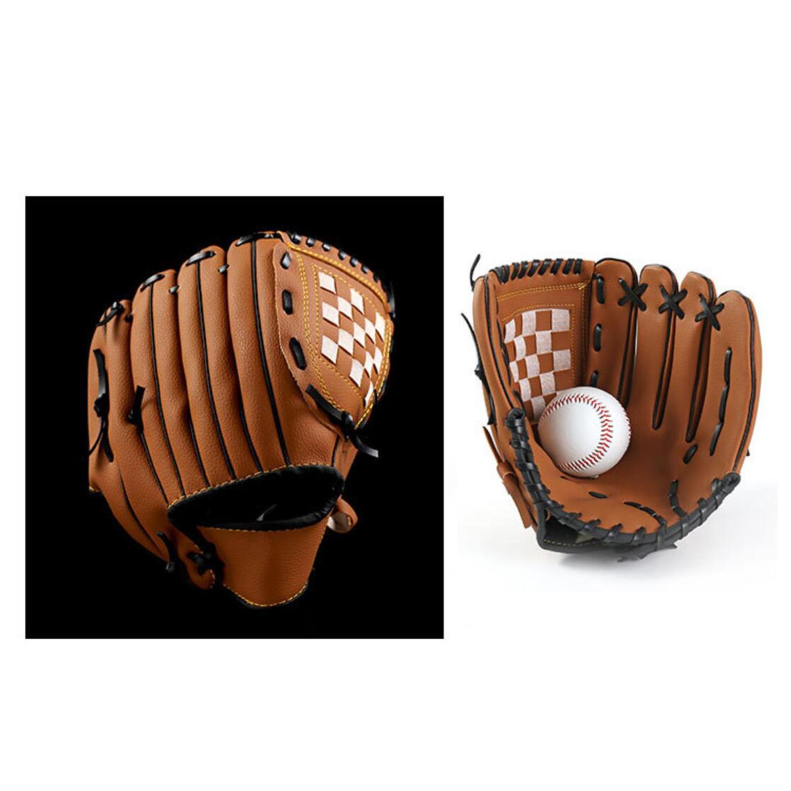 Baseball Glove Mitts Infield Pitcher Gloves Youth Right Hand Softball Gloves