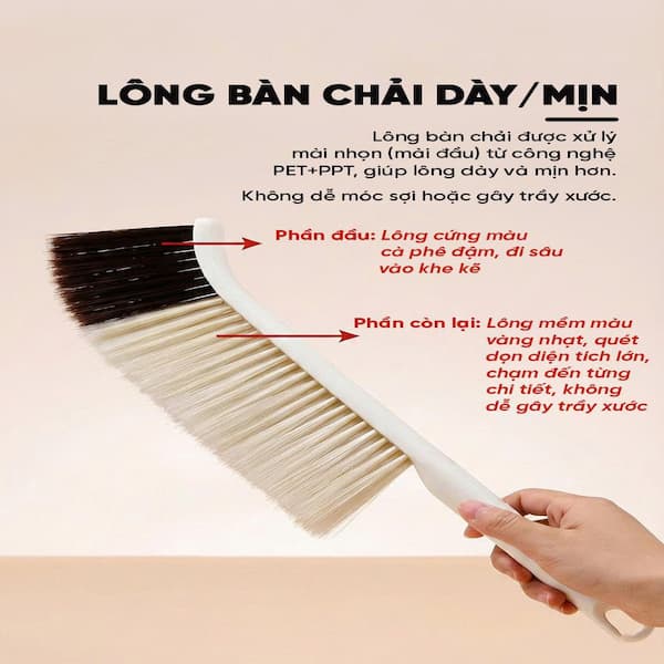 Chổi quét giường, nệm làm sạch bụi MyJae