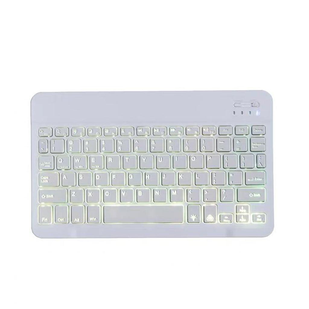 Universal Bluetooth Keyboard With Backlit 7-Colors Tablet