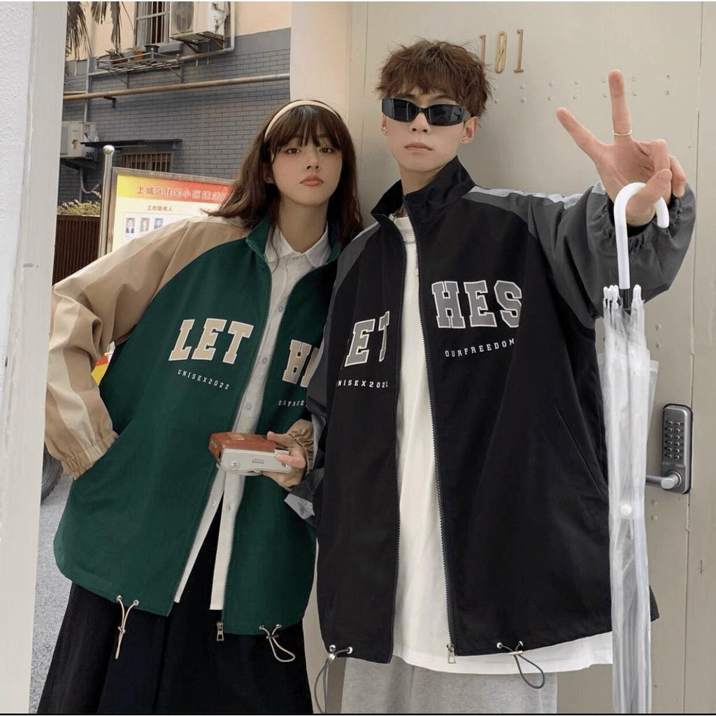 Áo khoác LETHES Dù 2 Lớp Nam Nữ và Ulzzang Unisex