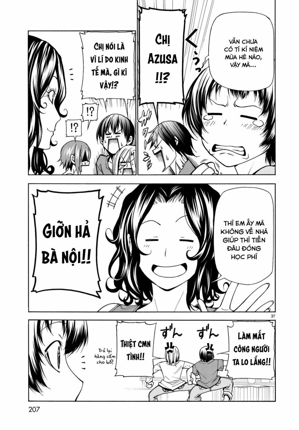 cô gái thích lặn - grand blue chapter 39 36