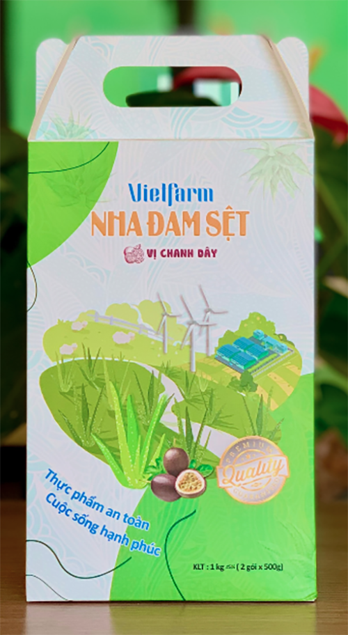 Nha đam sệt vị chanh dây hộp 1kg