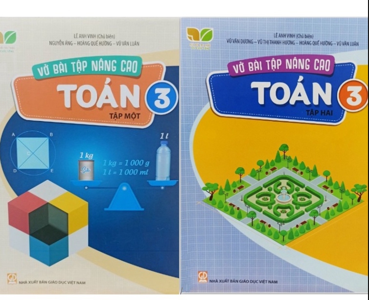 Vở bài tập nâng cao Toán lớp 3 tập 1 + 2 (Kết nối tri thức với cuộc sống)