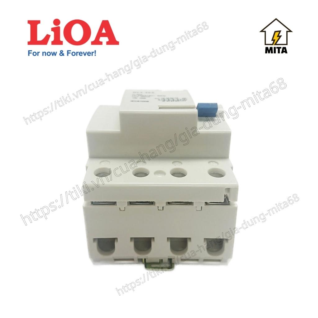 Cầu dao chống giật - APTOMAT chống dòng rò LiOA 4 Cực RCCB4040/30