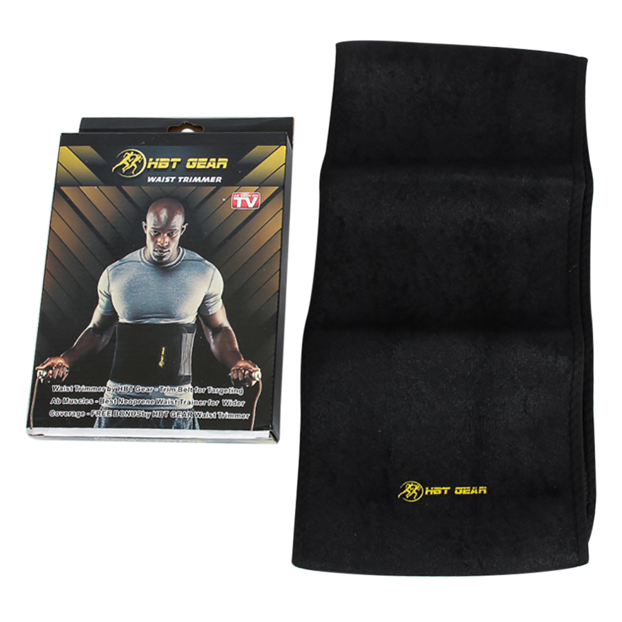 Đai Nịt Bụng Tập Gym HBT Gear - Đen