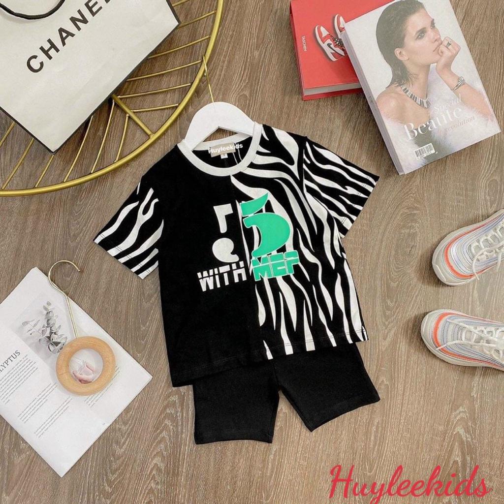 Đồ bộ cho bé gái phong cách thời trang quần ngố bigsize 20-35KG chất cotton 4 chiều cực mềm mát