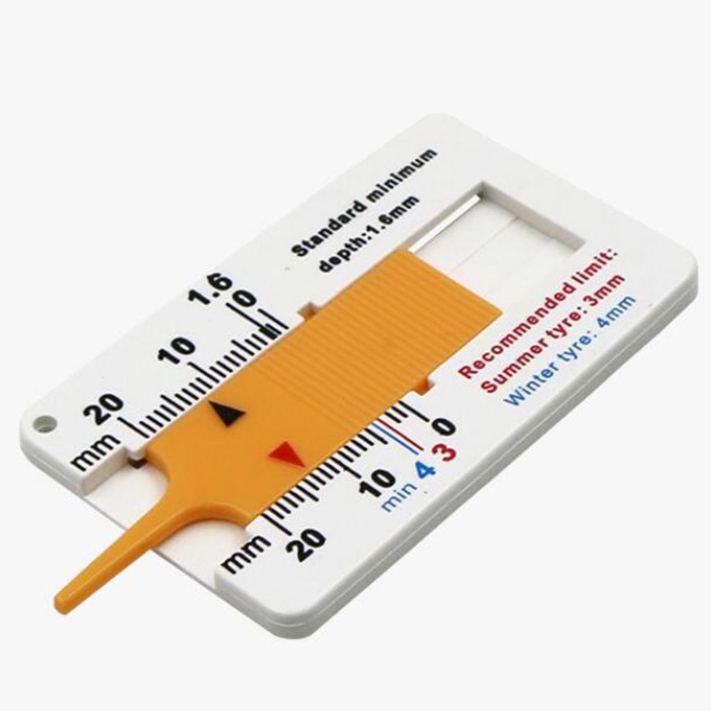Lốp Tmark Thước Đo Độ Sâu Kẹp Phanh Ô Tô Xe Máy Xe Kéo Bánh Xe Đo