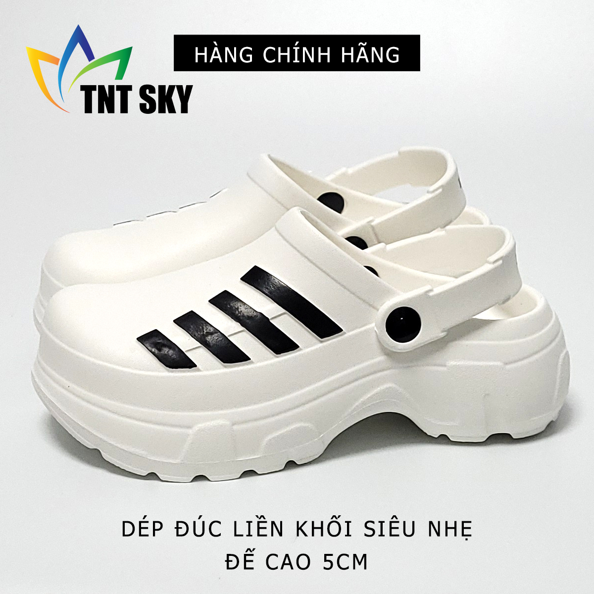 Giày Nữ Bít Mũi Đúc Liền Khối Siêu Nhẹ - Hàng Chính Hãng - TK553