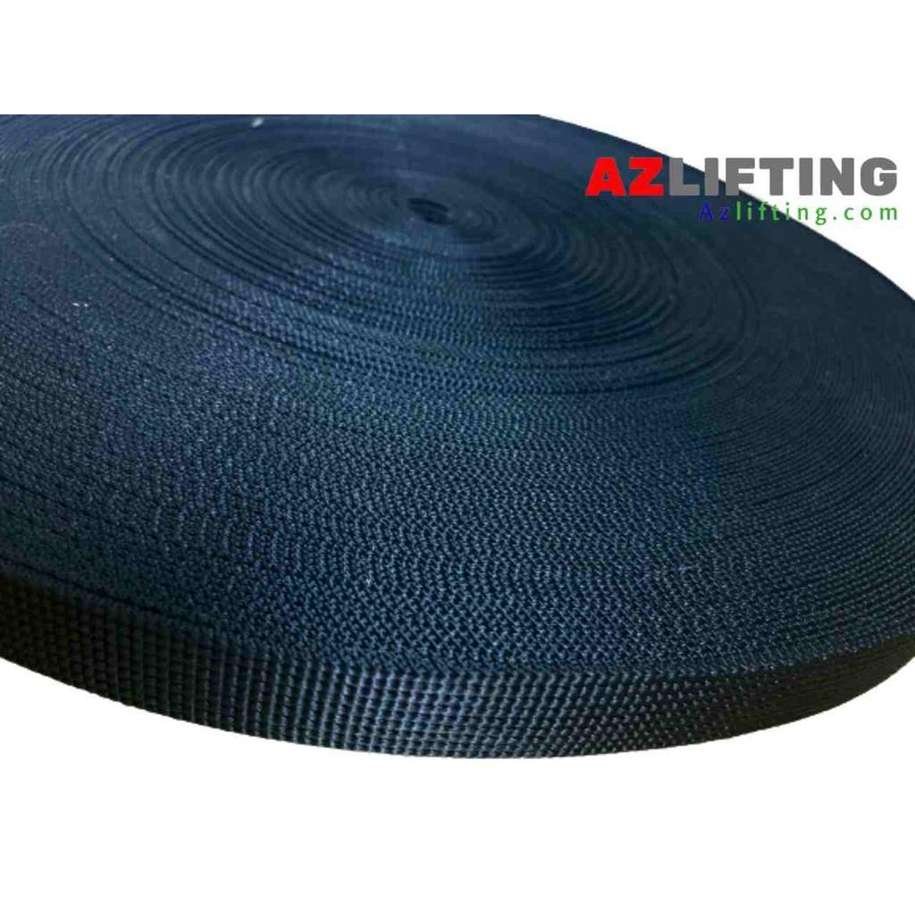 Dây đai vải polyester webbing 25mm đen