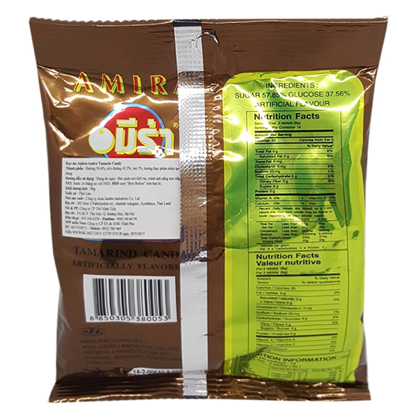 Kẹo me Amira Tamarind Candy