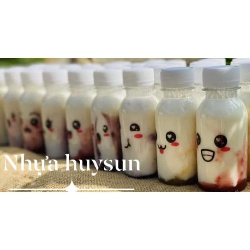 Chai Nhựa Đựng Trà Sữa 330ml -500ml Đã Kèm Nắp