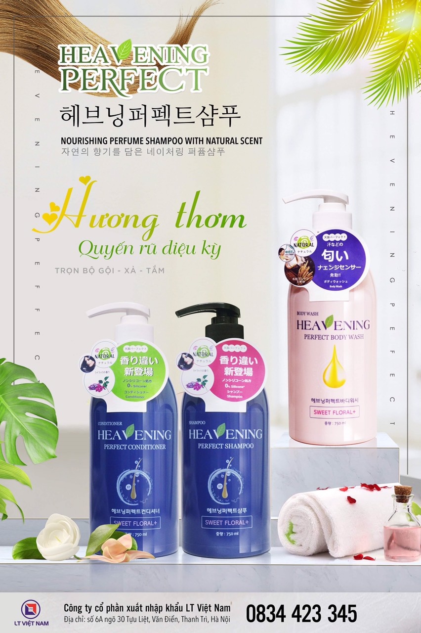 Dầu xả dưỡng chất suôn mượt HEAVENING