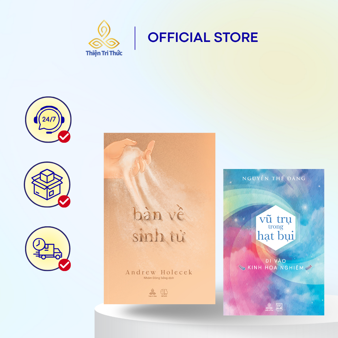 Combo sách Bàn Về Sinh Tử và Vũ Trụ Trong Hạt Bụi