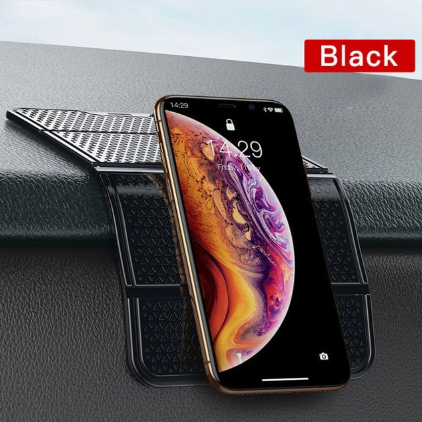 Tấm cao su Nano đa năng giữ điện thoại và cố định đồ vật trên xe hơi SUWNT-01 Baseus Folding Bracket Antiskid Pad (Nano Rubber Pad Car Bracket Holder Stand)- Hàng chính hãng
