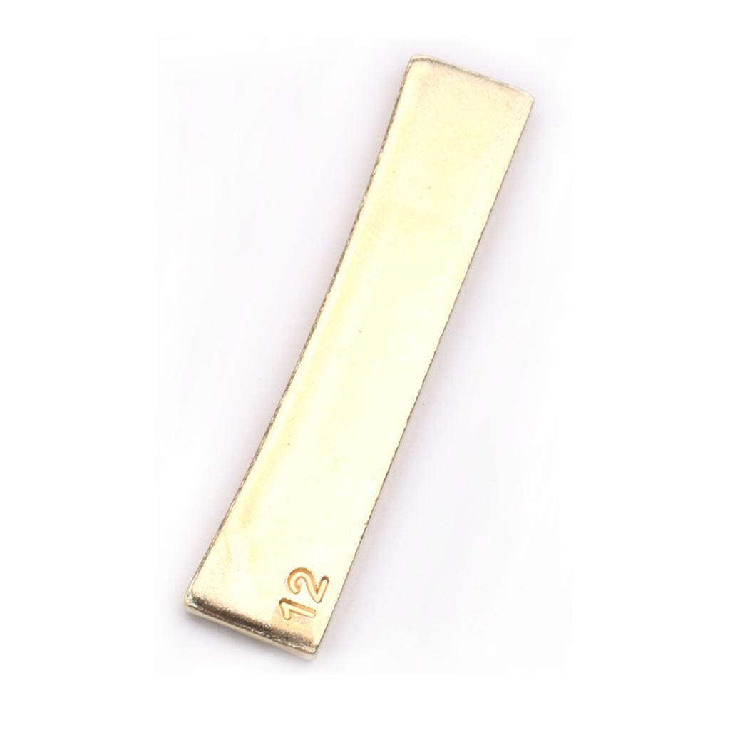 Golden Guitar Radius Fingerboard Fret Press Caul Insert for Guitarist Luthier Tool