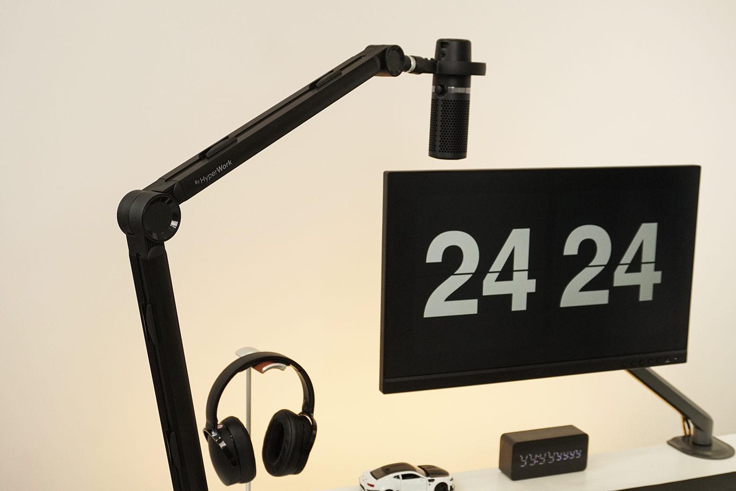 Microphone Shock Mount HyperWork MAS01-1 - Kẹp khung chống sốc cho Micro - Hàng Chính Hãng