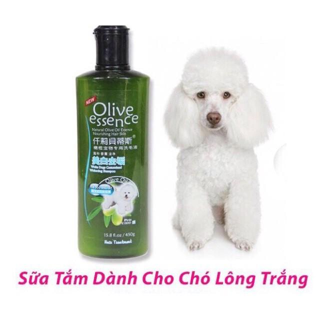 SỮA TẮM CHO THÚ CƯNG CHÓ MÈO Olive Essence Chai 450ml