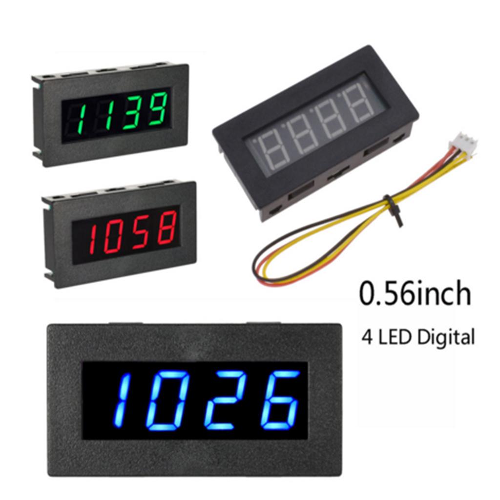 Digital Frequency Tachometer Car Motor Meter RPM Measurement