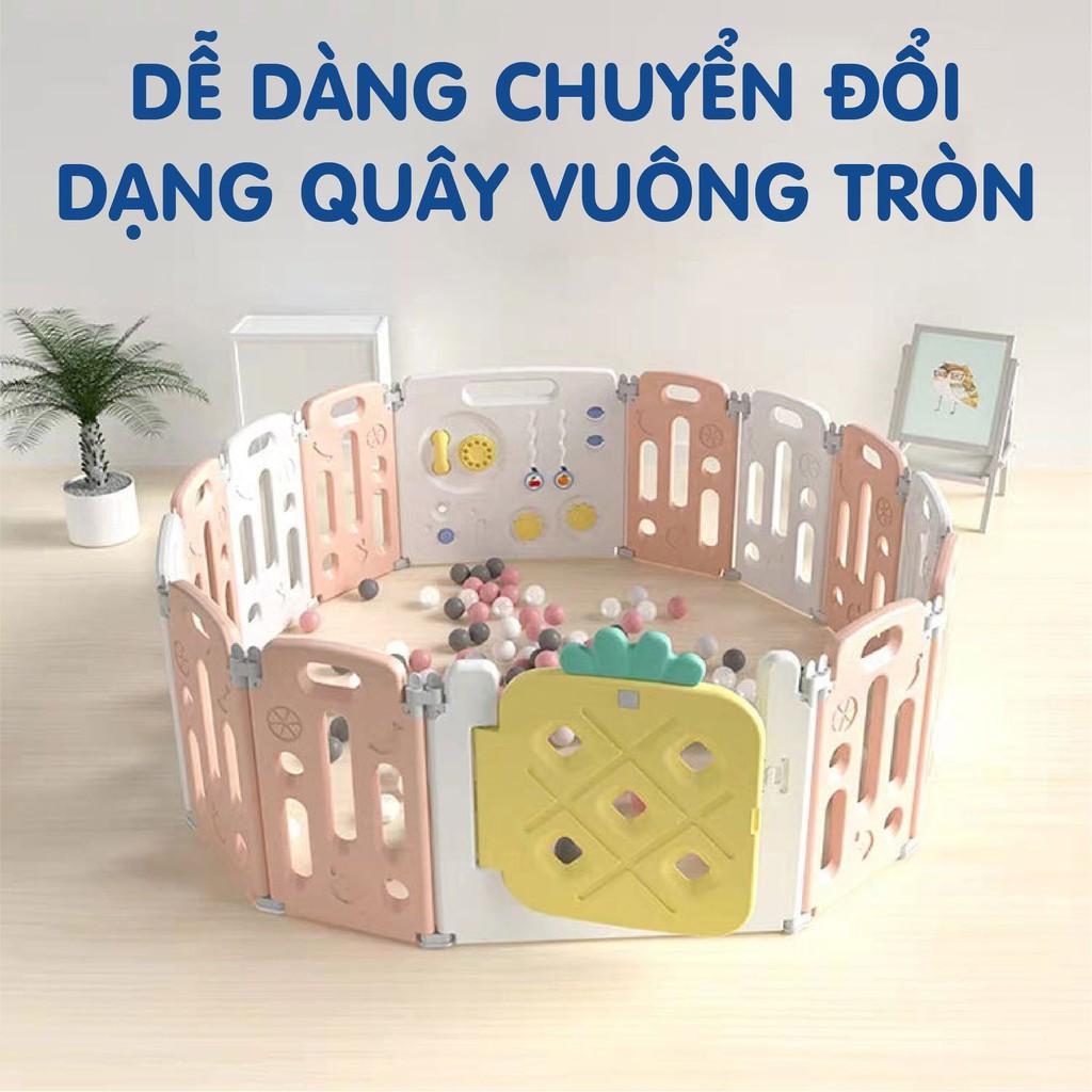 QUÂY GẤP GỌN HÌNH QUẢ DỨA MẪU MỚI 2021 CHUYỂN ĐỔI ĐƯỢC QUÂY VUÔNG VÀ TRÒN