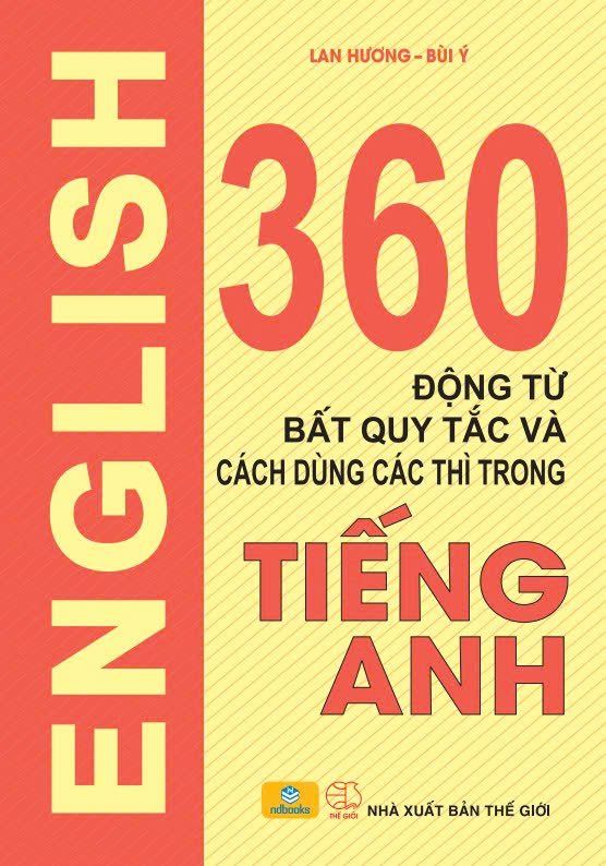 Sách - 360 Động từ bất quy tắc - Bìa vàng - ndbooks