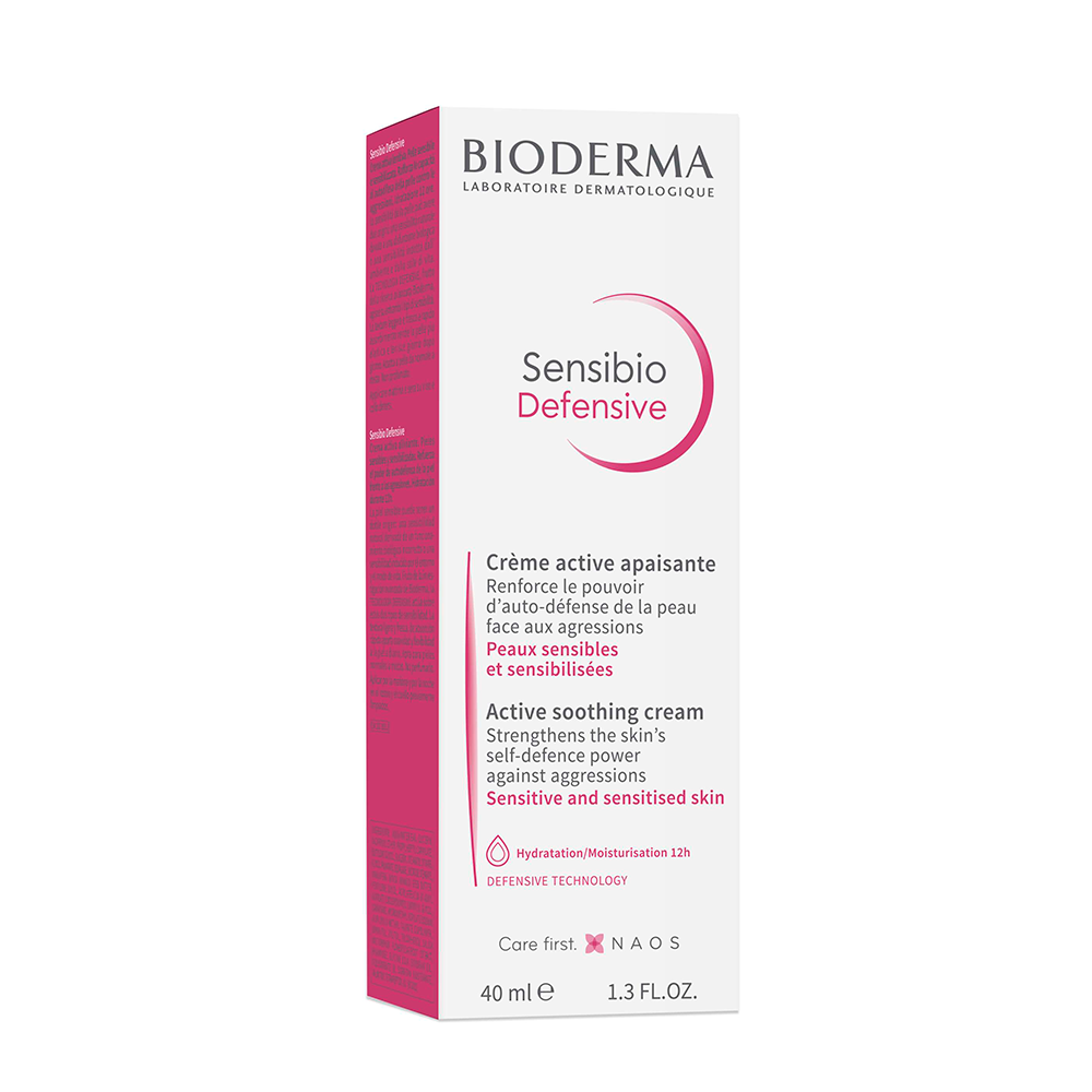 Kem dưỡng ẩm và làm dịu da, dành cho da nhạy cảm Bioderma Sensibio Defensive 40ml