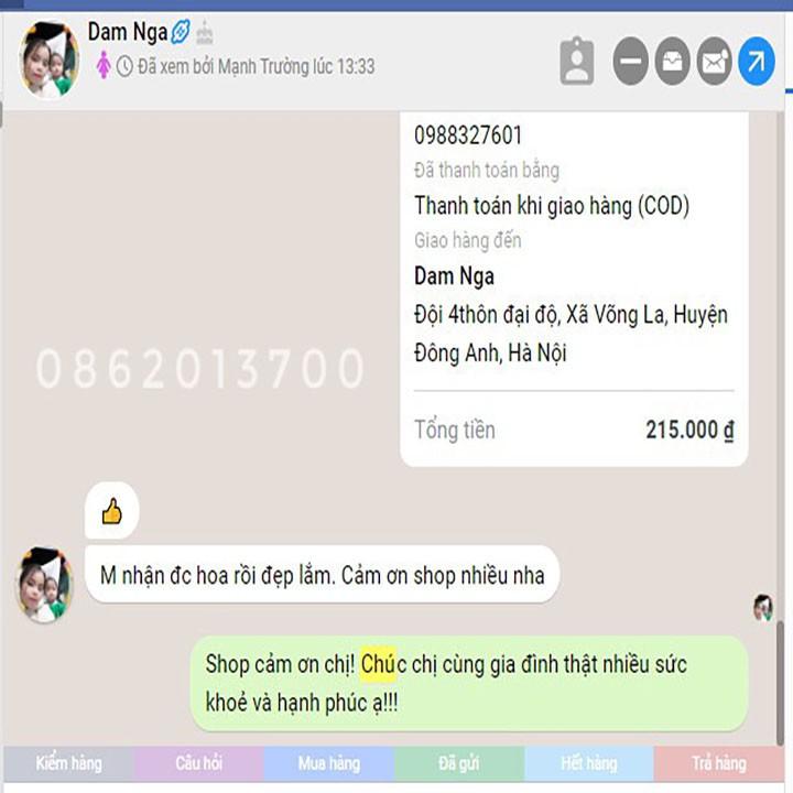 Combo 10 cành Hoa giả - Hoa Lan Hồ Điệp Lucas 60cm trang trí bền, đẹp, sang trọng