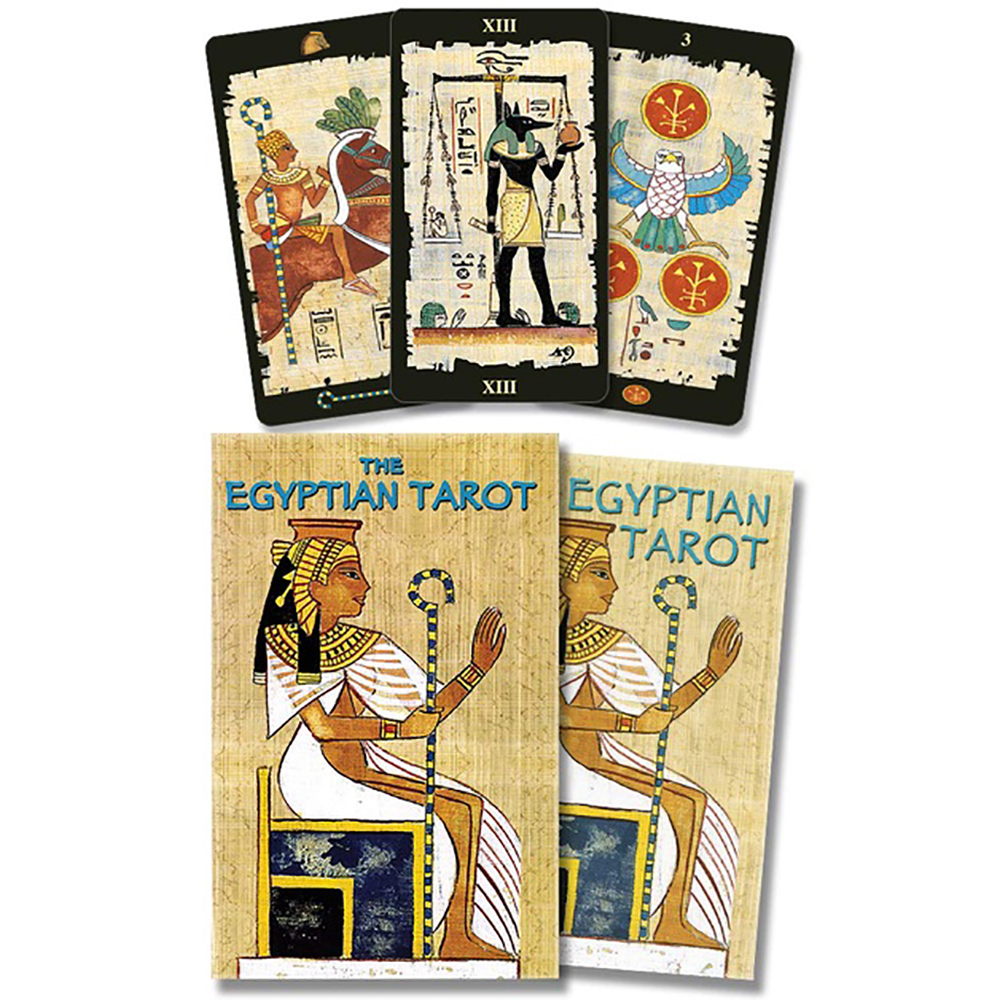Hình ảnh Bộ Bài Egyptian Tarot Đá Thanh Tẩy